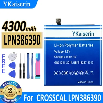 4300 мАч YKaiserin Аккумулятор LPN 386390 для Мобильных Телефонов CROSSCAL LPN 386390
