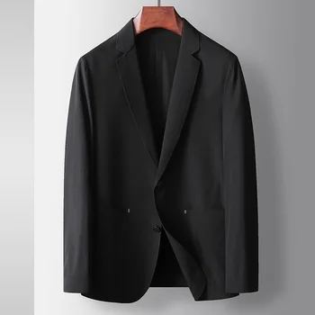 Z439-Костюм мужской тонкий повседневный солнцезащитный, эластичный маленький костюм весна-осень single west jacket, рубашка летняя