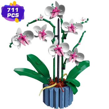 Букет цветов орхидеи 10311, Набор для декора растений для взрослых; Создайте украшение для орхидеи для дома или офиса