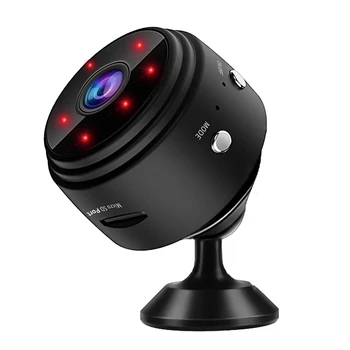 Камера A9 HD1080P Домашняя безопасность Беспроводная Wifi Мини-камера малого видеонаблюдения инфракрасного ночного видения Обнаружение движения