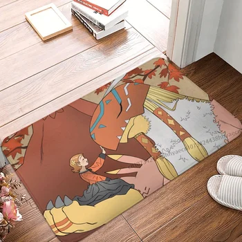 Коврик для ванной Digimon Adventure, коврик для птиц, Фланелевый ковер, Балконный коврик, домашний декор