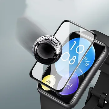 Мягкое стекло для Huawei Watch Fit 2 Smartwatch 9D HD полноэкранный закаленный защитный чехол Аксессуары fit2