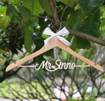 Персонализируйте деревянные вешалки для фамилии невесты, вешалку для свадебного платья подружки невесты, подарки для помолвки