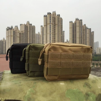 Поясная сумка для бега на открытом воздухе Molle, тактическая поясная сумка, маленький карман, военная поясная сумка, дорожные сумки для кемпинга, мужские портативные