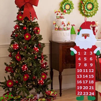 Рождественский Календарь Карманной Формы Изысканный Модный Фестивальный Календарь Для Дома