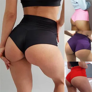 Сексуальные женские шорты для йоги, бесшовная спортивная одежда для тренировок, обтягивающие шорты для спортзала, женские эластичные шорты для фитнеса