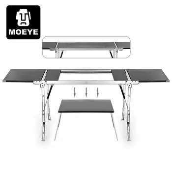 Складной стол MOEYE IGT из нержавеющей стали 304, набор серии IGT, Портативный стол для отдыха на природе, кемпинг, пикник, барбекю