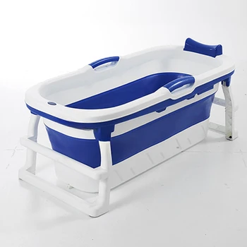 Современная пластиковая складная ванна для ванной комнаты, утолщающая ванну для всего тела, удобная для домашнего использования